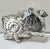 Vintage Rabbit Salt & Pepper Shakers With Green Marble – Arthur Court - 3pcs For Sale - Image 11 of 11