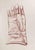 Etching on paper, realized by the Italian artist Giacomo Porzano (1925-2006). Hand-signed and dated 1972 at the bottom....