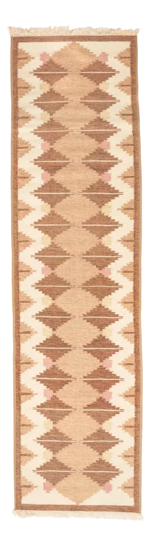 Vintage Scandinavian Gallery Rug