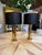 Brass 1970s Italian Modernist Brass Table Lamps - a Pair For Sale - Image 8 of 11