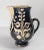 We are selling this cool folk art slip glazed pottery pitcher. This pitcher is probably 19th century and continental...