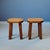 Mid-Century Modern Brutalist Side Tables, 1970s, Set of 2 For Sale - Image 3 of 8