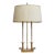 Vintage Stiffel Modern Bouillotte Style Brass Table Lamp For Sale