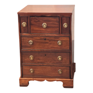 Early 19th Century Small English Mahogany Chest