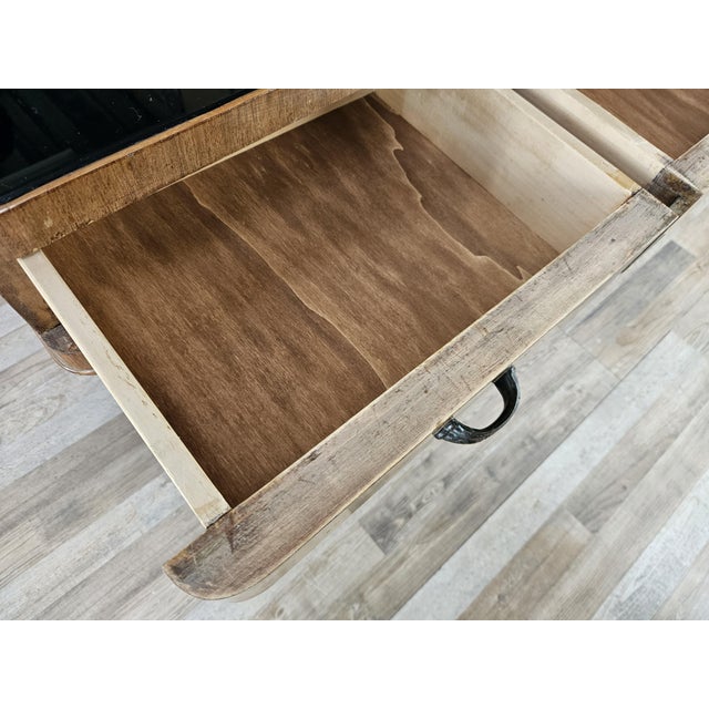 Art Deco Dressing Table with Mirror and Drawers, 1940 For Sale - Image 14 of 18