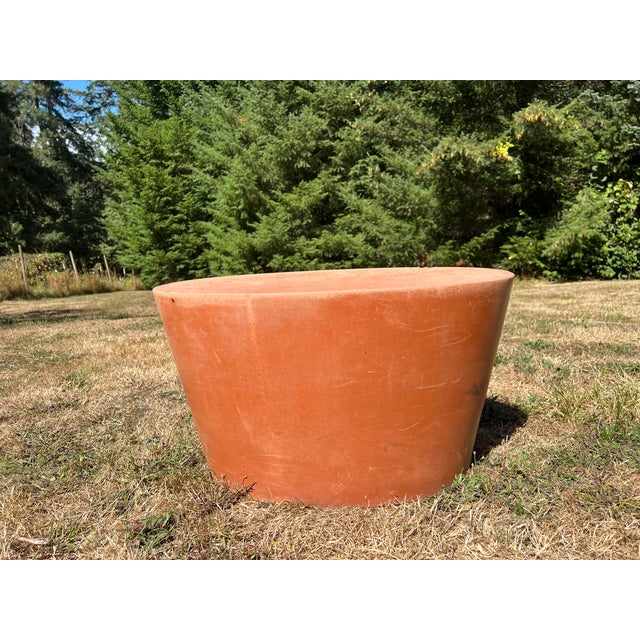 1990s 1990s Maya Linn Knoll Adult Stone Stool For Sale - Image 5 of 8