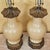 Early 21st Century Pair of Port 68 Mark Abrams Cream Ceramic Urn Table Lamps With Linen Drum Shades For Sale - Image 5 of 18