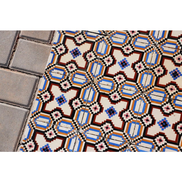 Circa: 1900s. Country: Portugal. Material: Earthenware, Tin-glazed pottery. Item condition: Some chips and some...