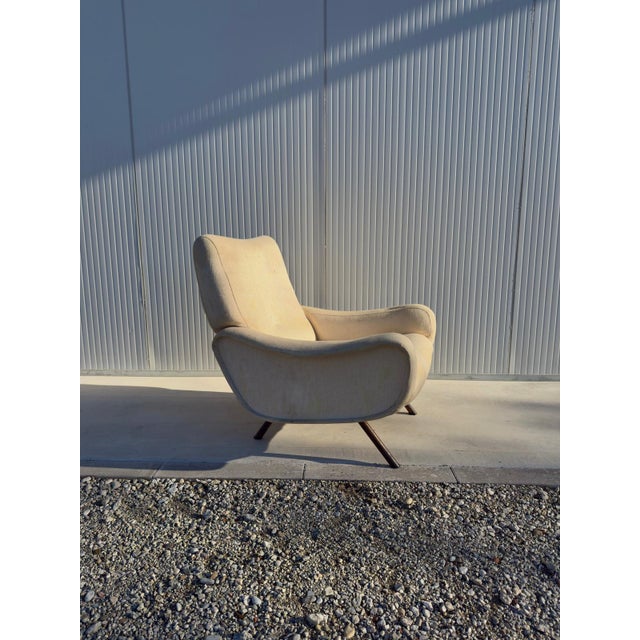 Lady Lounge Chair by Marco Zanuso for Arflex, 1960s, in Good conditions. Designed 1960 to 1969 I have official proof of...