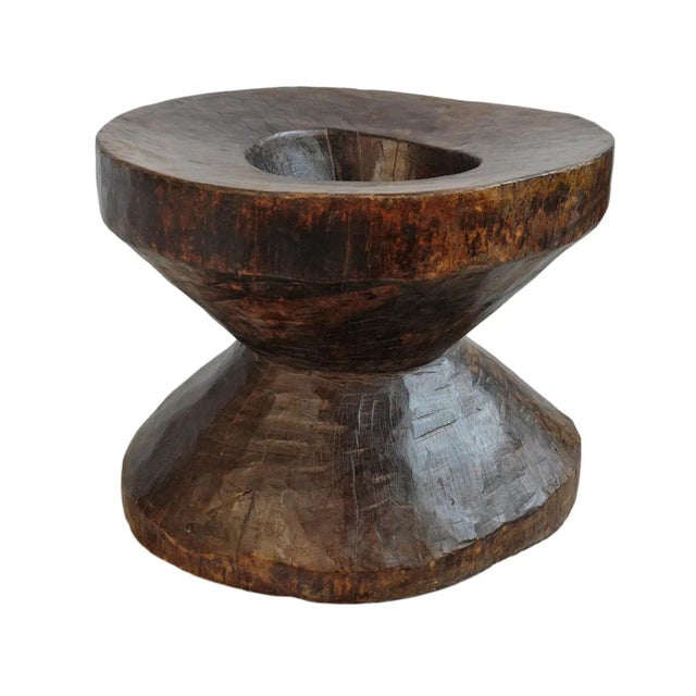 Vintage Naga Wood Pestle Pot For Sale In Los Angeles - Image 6 of 6