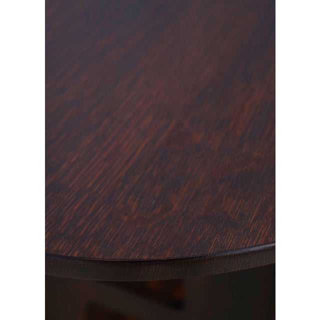 Stickley Stickley Oak Mission Oak Limbert Library Table For Sale - Image 4 of 15