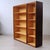 Beautiful 50s bookcase, in wood with adjustable shelves.