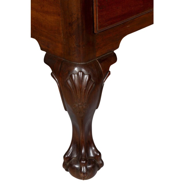 Orange Late 18th Century Irish Georgian Mahogany Blanket Chest For Sale - Image 8 of 13