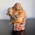 Old Japanese Kutani Hotei Colorful Laughing Buddha Porcelain For Sale - Image 13 of 14