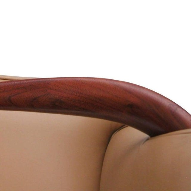 Wood 1960s Vintage Midcentury Ib Kofod Larsen Style Lounge Chair For Sale - Image 7 of 9