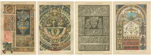 H. Dolmetsch, Renaissance Decorative Prints, 1887, Paper, Set of 4