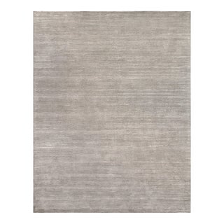 Pasargad Home Edgy Silver Area Rug, 9' 9'' X 13' 9'' For Sale