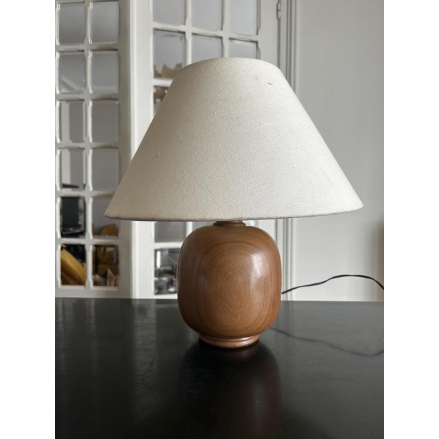 1960s Wooden Table Lamp, 1960s For Sale - Image 5 of 12