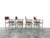 Mastercraft Mid-Century Modern Chrome Bamboo Table With Glass Top and 4 Chairs For Sale - Image 4 of 12