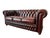 Animal Skin Chesterfield Sofa in Leather For Sale - Image 7 of 12