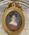 Early 19th Century Portrait Miniature in Gilt Bronze Frame For Sale - Image 4 of 5