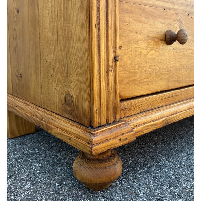 Pine Chest of Four Drawers, Denmark For Sale - Image 14 of 15