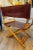 Director's Chair in Leather and Brass by Ryda Levi McGuire, 1960s For Sale - Image 17 of 18
