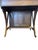 Antique Arts & Crafts Mission Oak Writing Desk & Upholstered Chair Set, Early 20th Century For Sale - Image 9 of 12