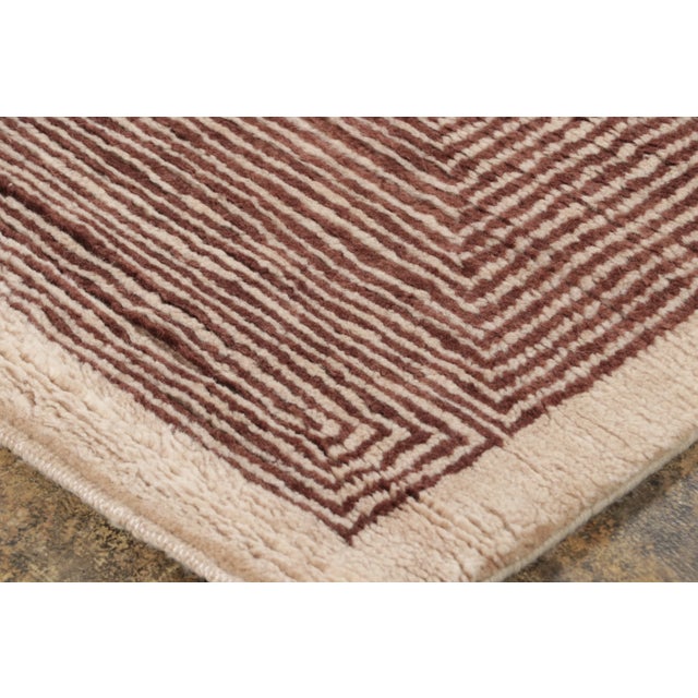 2020s Contemporary French Art Deco Style Wool Rug by Rug & Kilim, India For Sale - Image 5 of 9