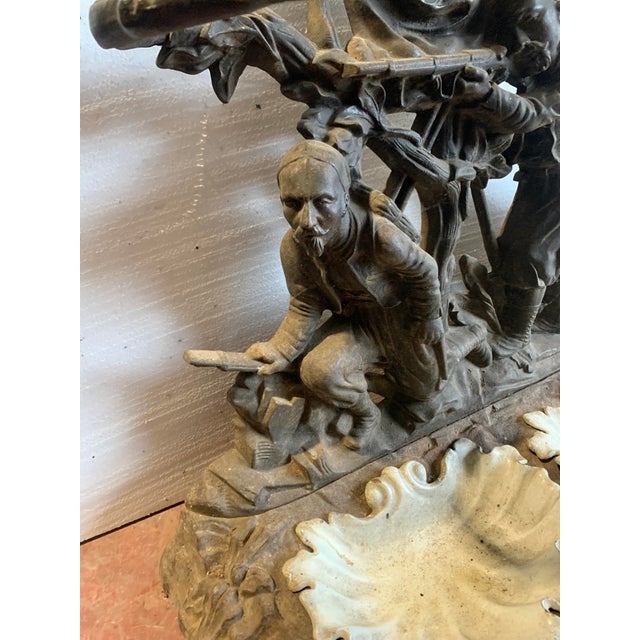 Entrance Hall Coat Rack in Cast Iron from Maison Corneau Alfred For Sale - Image 4 of 16