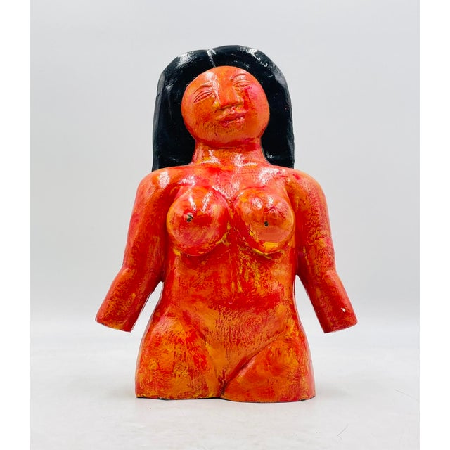 Mexican Jesús Tellosa Mexican Bronze Nude Sculpture, Signed 2002 For Sale - Image 3 of 18