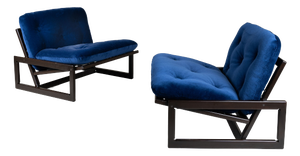 Carlotta Lounge Chairs by Afra & Tobia Scarpa for Cassina, 1970s, Set of 2