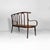 1970s Italian Wood and Vienna Straw Bench, 1970s For Sale - Image 5 of 18