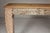 Mughal Style Whitewash Console Table with Foliage Carved Apron and Legs For Sale - Image 9 of 12