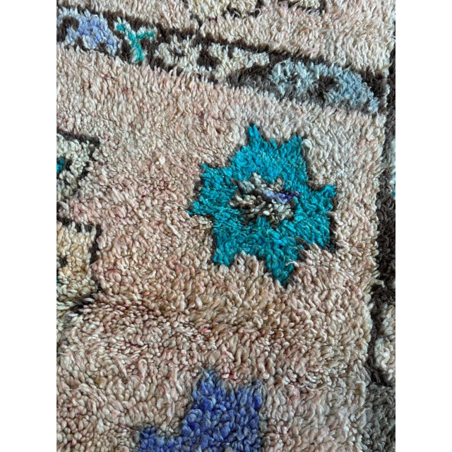 Vintage Boujad Rug in the style of Moroccan For Sale - Image 5 of 10