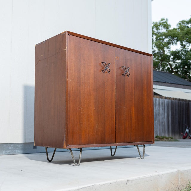 Mid-Century Modern 1950s George Nelson for Herman Miller Basic Cabinet Series (Bcs) Double-Door Credenza. For Sale - Image 3 of 18