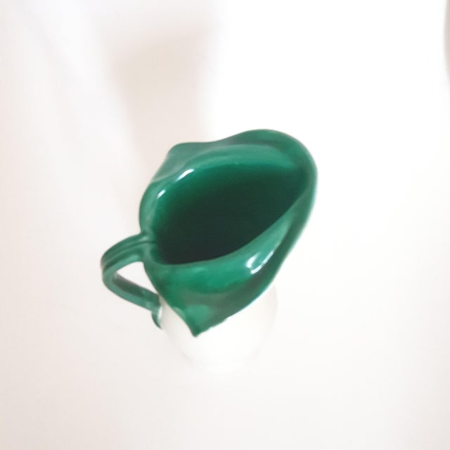 Vintage French Pitcher Vase, 1950s For Sale - Image 10 of 11