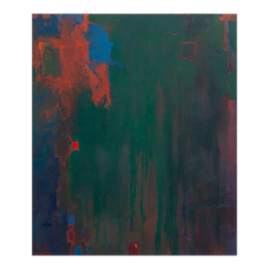 Robert O'Meara Abstract Composition in Green Oil