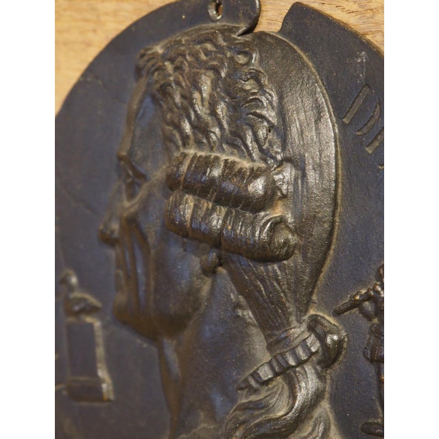 More information coming soon… A nine-inch diameter wall plaque, depicting the French inventor/artist, Jacques de...