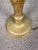 Metal 1950s Moroccan Etched Brass Floor Lamp With Tray Table For Sale - Image 7 of 10