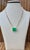 Vintage GIA Certified 20 Ct Emerald cut Colombian Emerald Necklace 18 Kt Y Gold For Sale - Image 9 of 18