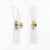 Gold Satin Frosted Murano Glass Wall Sconces, 2000, Set of 2 For Sale - Image 8 of 8