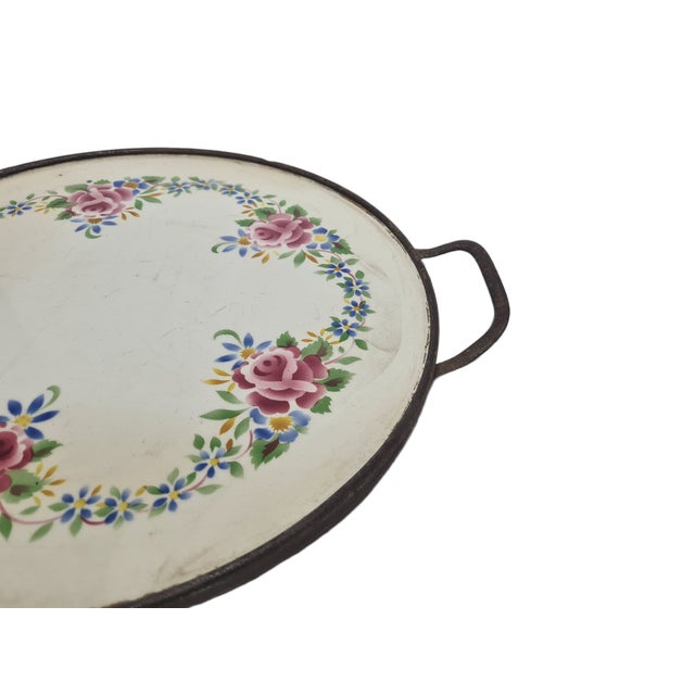 Art Nouveau Porcelain Tray, 1890s For Sale - Image 4 of 12
