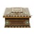 Wood Marquetry Inlay Jewelry Trinket Box, 1970s For Sale - Image 7 of 18