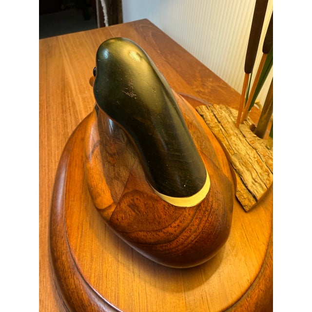 Turkey Swamp Duck Decoy Table Lamp For Sale In San Francisco - Image 6 of 12