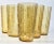VIntage Golden Bamboo Tumblers- Set of Six For Sale - Image 6 of 9