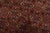 Textile Bidjar Rug 8’2” X 8’5” Red Wool Vintage Traditional Hand-Knotted Carpet For Sale - Image 7 of 13