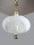 German Frosted Murano Glass Petals & Brass Pendant Lamp from Kaiser Idell / Kaiser Leuchten, 1960s For Sale - Image 10 of 10