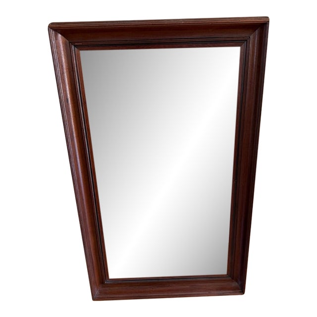 Mahogany Picture Frame, Vintage Shadow Box Style For Sale