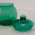 Empoli Vetro Verde Glass Apothecary Jar with Lid, Italy, 1960s For Sale - Image 4 of 10